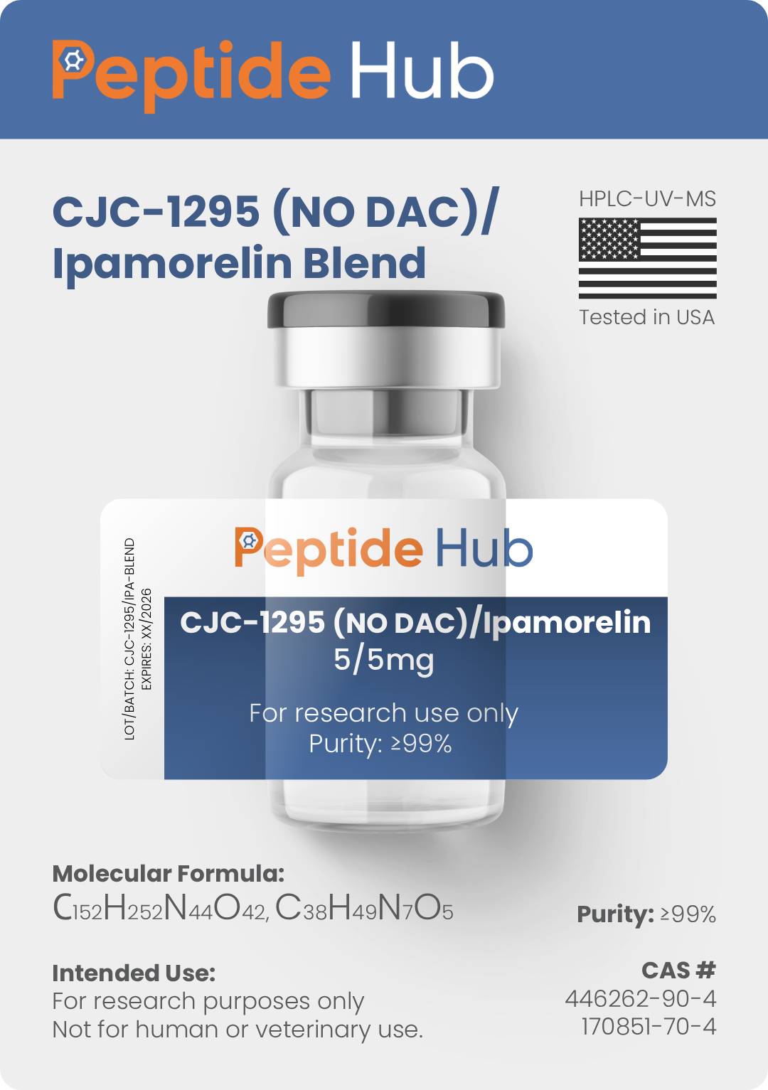 CJC-1295 / Ipamorelin Blend Peptide