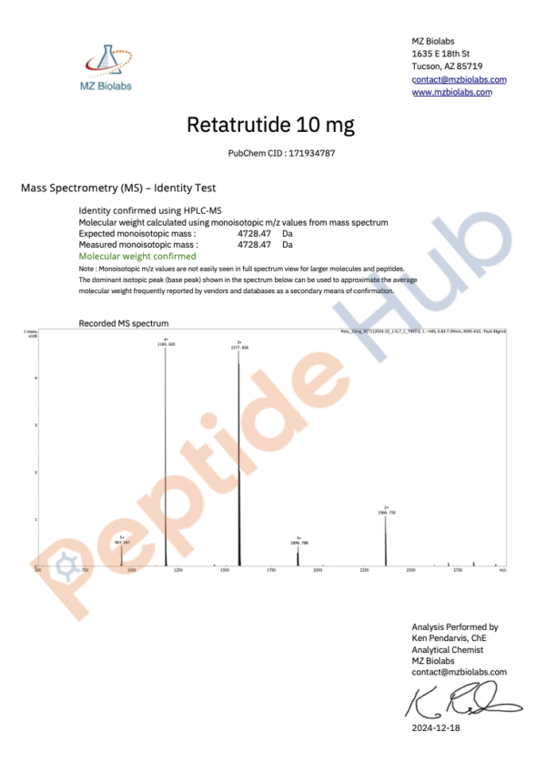 Retatrutide - 10mg - Image 3