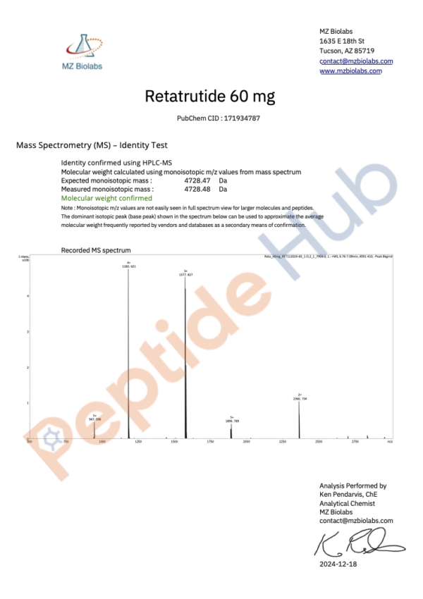 Retatrutide - 60mg - Image 3