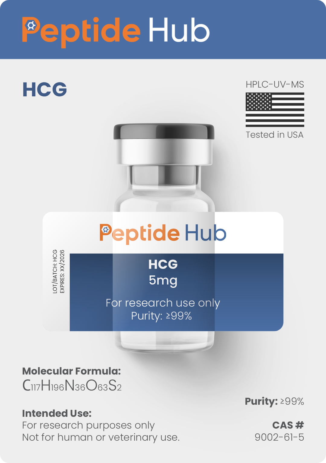 HCG 5mg Peptide