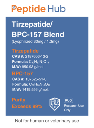 Tirzepatide: BPC157 lyo 30mg