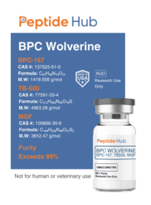 BPC Wolverine – 10 mg / 2.5mg / 1mg