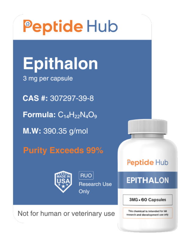 Epithalon Capsules - 3mg