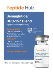 Semaglutide / BPC-157 Blend – 5mg (Lyophilized)