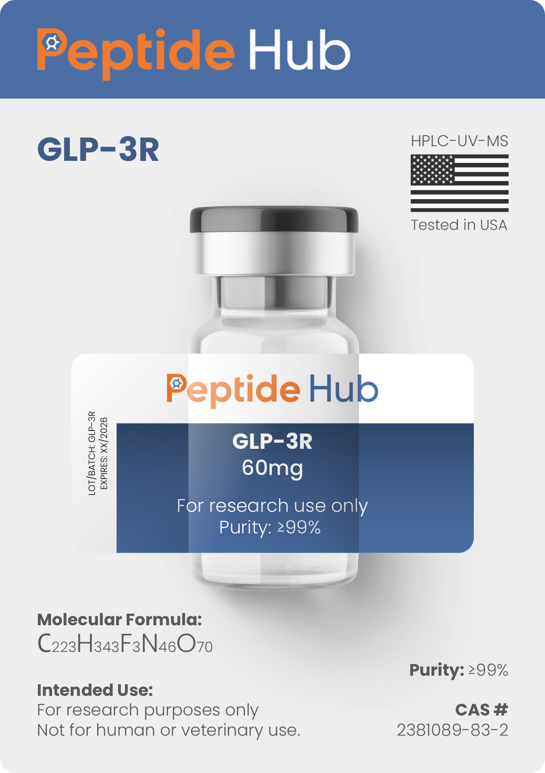 GLP-3R (60mg) Peptide